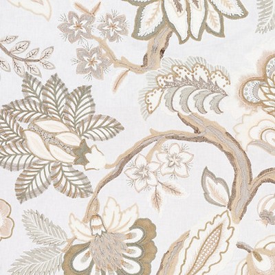 Old World Weavers HILLSIDE CREWEL IVORY