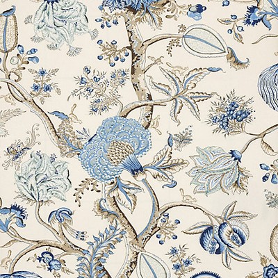 Scalamandre Wallcoverings PONDICHERRY WALLCOVERING DELFT