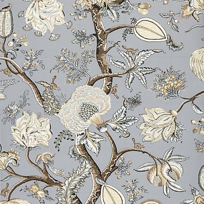 Scalamandre Wallcoverings PONDICHERRY WALLCOVERING MINERAL