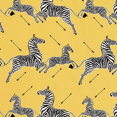 Scalamandre ZEBRAS PETITE YELLOW