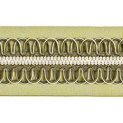 Scalamandre Trim COLETTE BRAIDED TAPE LEAF