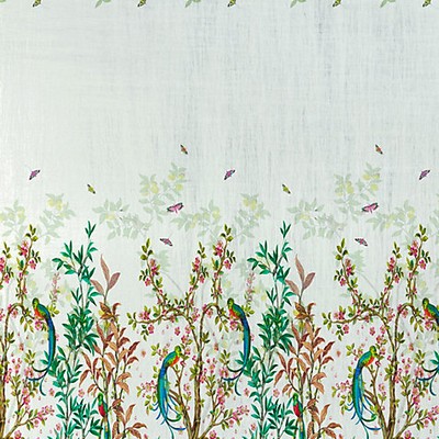 Scalamandre Wallcoverings RESPLENDENT QUETZAL - PANEL WHITE