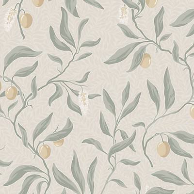 Scalamandre Wallcoverings VINNIE SAGE GREEN