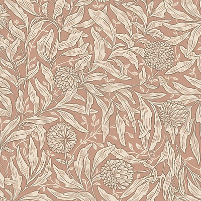 Scalamandre Wallcoverings OLOF TERRACOTTA