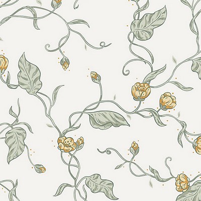 Scalamandre Wallcoverings ELMIRE SPRING GREEN