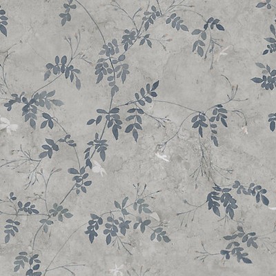 Scalamandre Wallcoverings IRENE INDIGO BLUE