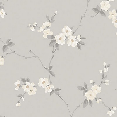 Scalamandre Wallcoverings ENGLA MINERAL GREY