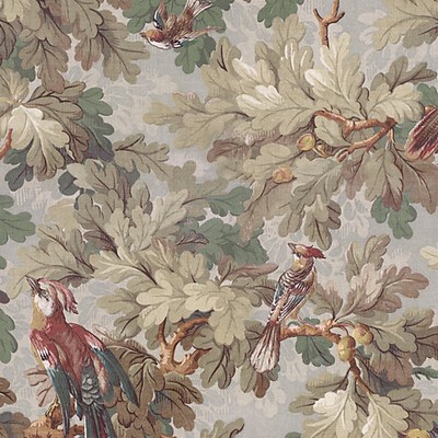 Scalamandre Wallcoverings BENJAMIN - MURAL SAGE GREEN