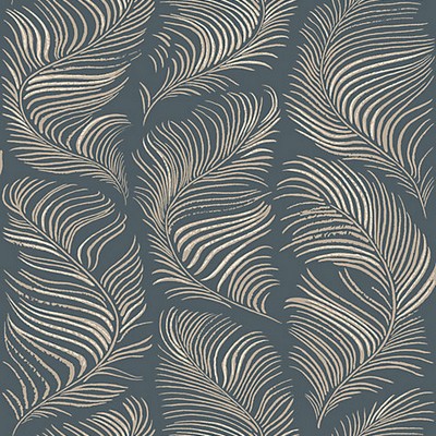 Scalamandre Wallcoverings GRACE MIDNIGHT BLUE