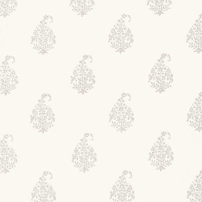 Schumacher Wallpaper KERALA PAISLEY OYSTER