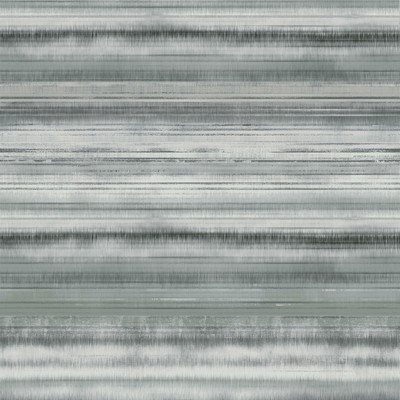 York Wallcovering Fleeting Horizon Stripe Wallpaper Grey