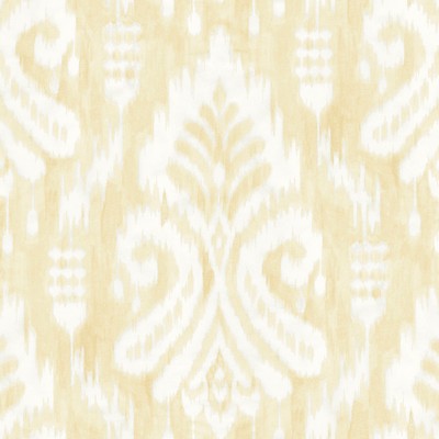 York Wallcovering Hawthorne Ikat Wallpaper Yellow