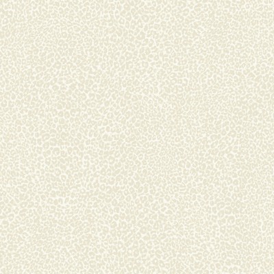 York Wallcovering Leopard King Wallpaper Cream