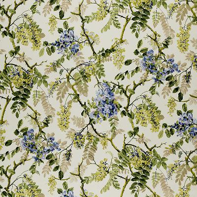 Schumacher Fabric WISTERIA VINE PERIWINKLE