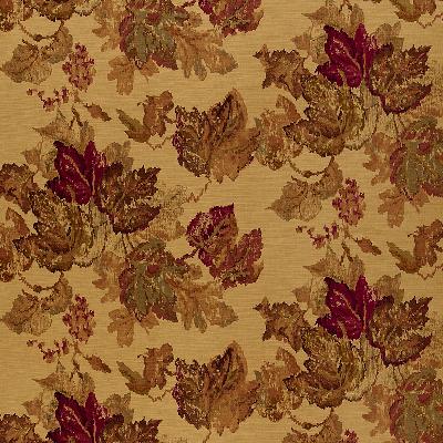 Schumacher Fabric LONGWOOD LEAVES SPICE