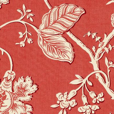 Schumacher Fabric SOLEIL INDIENNE CORAL