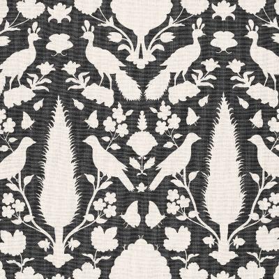 Schumacher Fabric CHENONCEAU CHARCOAL