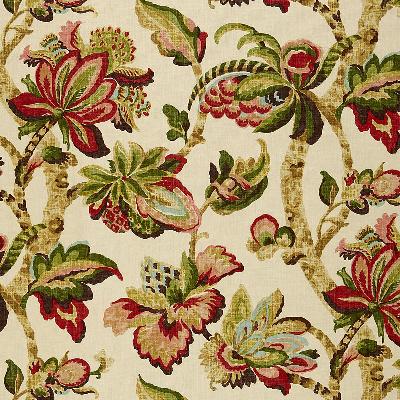 Schumacher Fabric KELMSCOTT MANOR PRINT BLOOM