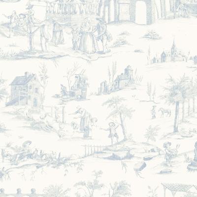 Schumacher Fabric SIENA TOILE DELFT