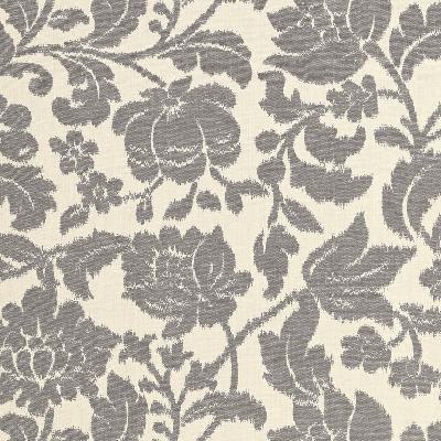 Schumacher Fabric TRANQUIL VINE CHARCOAL