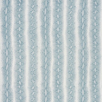 Schumacher Fabric SNAKE RATTLE & ROLL LINEN CLOUD