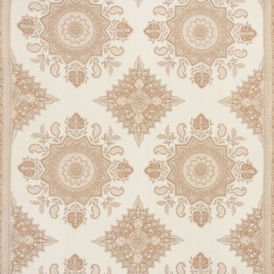 Schumacher Fabric MONTECITO MEDALLION NEUTRAL