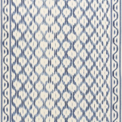 Schumacher Fabric SANTA MONICA IKAT INDIGO