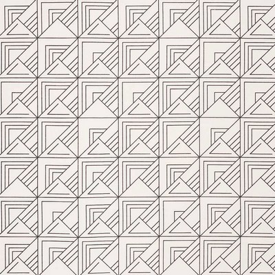 Schumacher Fabric ST. MARKS PRINT BLACK