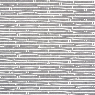 Schumacher Fabric DOT DASH GREY