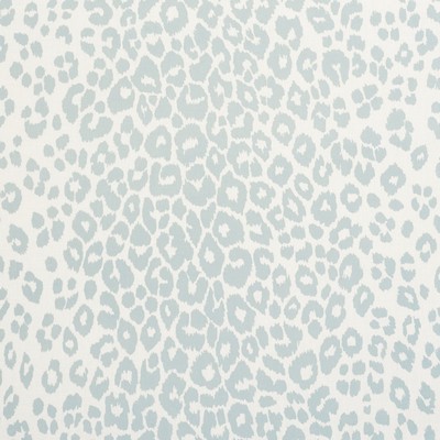 Schumacher Fabric ICONIC LEOPARD INDOOR OUTDOOR SKY