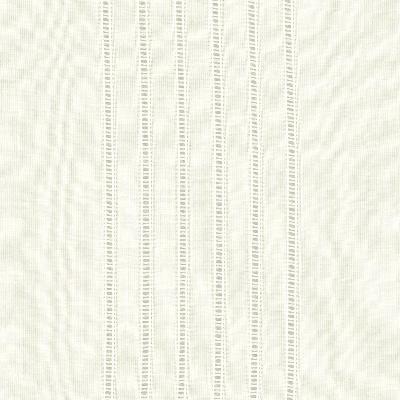 Schumacher Fabric ELEANOR SHEER STRIPE CREAM