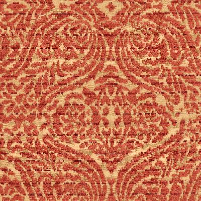 Schumacher Fabric SAN MARCO CHENILLE TERRACOTTA