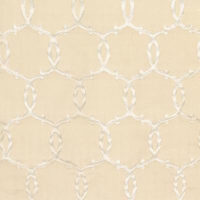 Schumacher Fabric SILK TRACERY ALABASTER