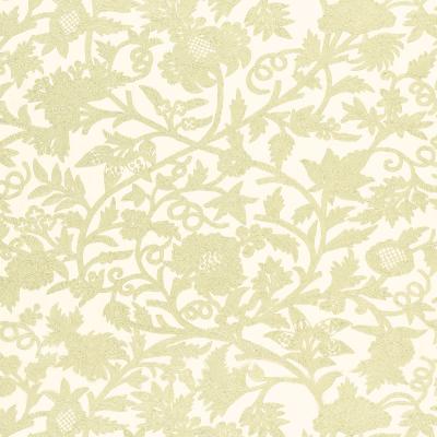 Schumacher Fabric SISSINGHURST CREWEL IVORY