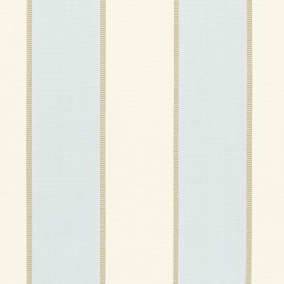 Schumacher Fabric MONTEBELLO STRIPE AZURE