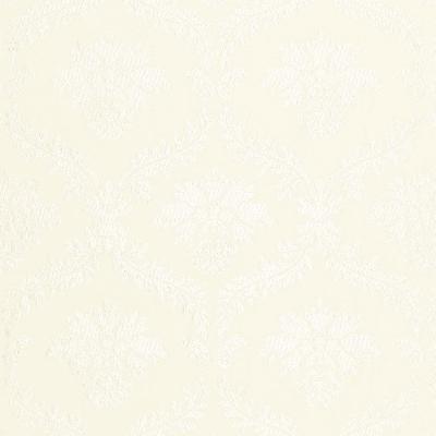 Schumacher Fabric VALBONNE LINEN EMBROIDERY BLANC