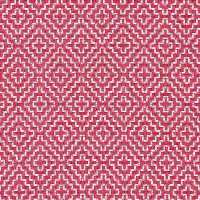 Schumacher Fabric SOHO WEAVE RASPBERRY