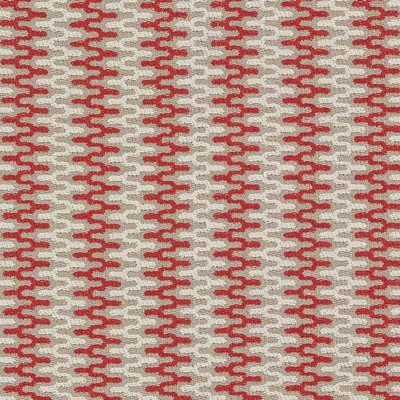 Schumacher Fabric RIVINGTON WEAVE TOMATO