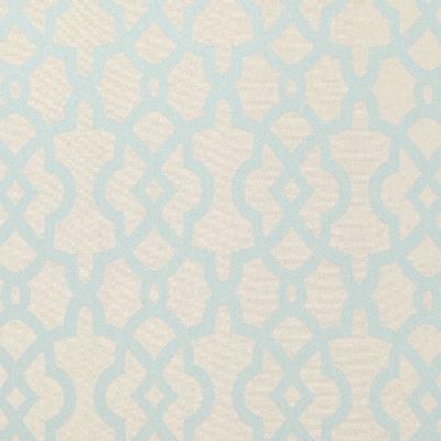 Schumacher Fabric LINCENT WEAVE AQUA