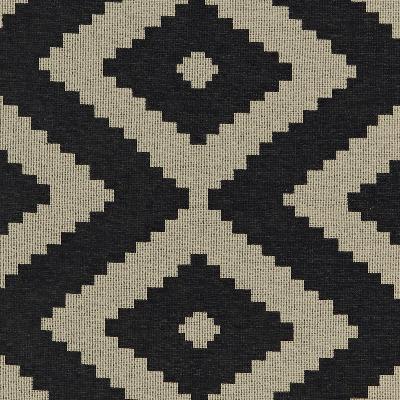 Schumacher Fabric VAIL CHENILLE RAVEN