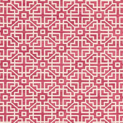 Schumacher Fabric UNION SQUARE RASPBERRY