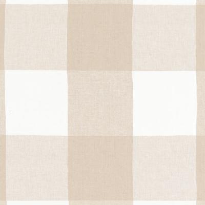 Schumacher Fabric KEY LARGO CHECK SAHARA