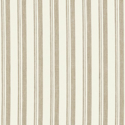 Schumacher Fabric CAPRI BEIGE/WHITE