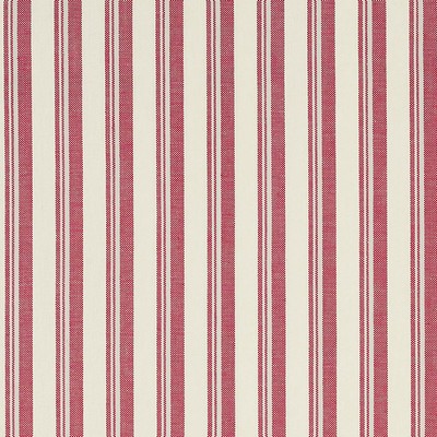 Schumacher Fabric CAPRI RED/WHITE