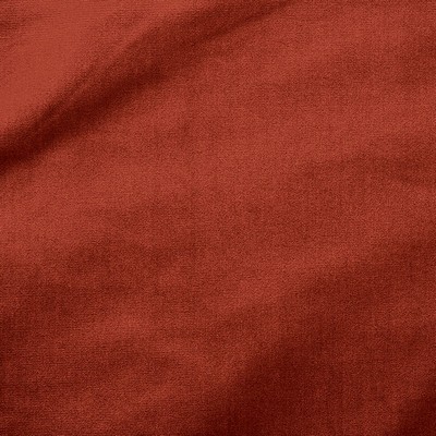 Schumacher Fabric VENETIAN SILK VELVET RED OCHRE