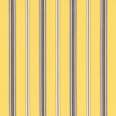 Schumacher Fabric COCO STRIPE YELLOW