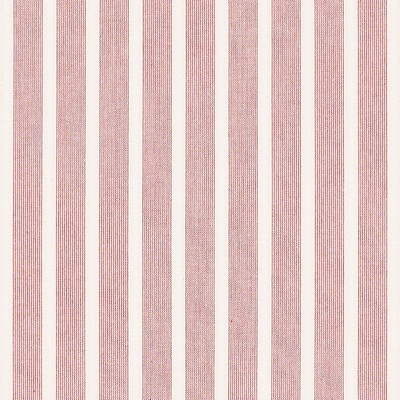 Schumacher Fabric JEAN STRIPE RED