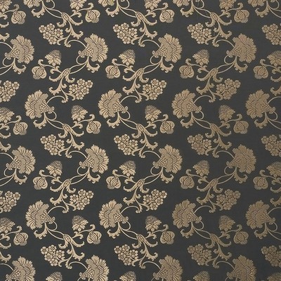 Schumacher Fabric MARGAUX CARBON SHIMMER