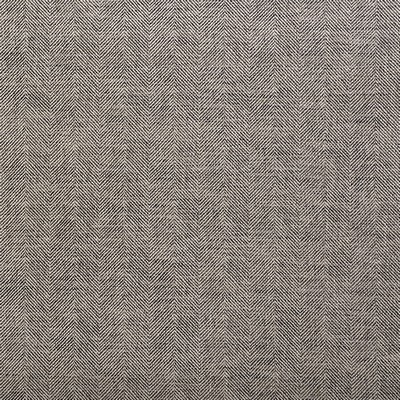 Schumacher Fabric CARO HERRINGBONE CHARCOAL