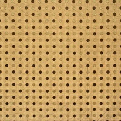 Kravet SILK POLKA DOT TRUFFLE